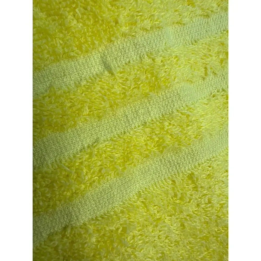 Sears Roebuck And Co. Harmony House Vintage Yellow Pool Sauna Beach Bath Towel